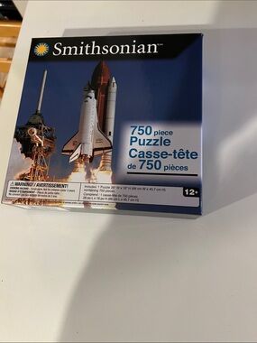 Smithsonian 750-Piece Space Shuttle Puzzle - Blue